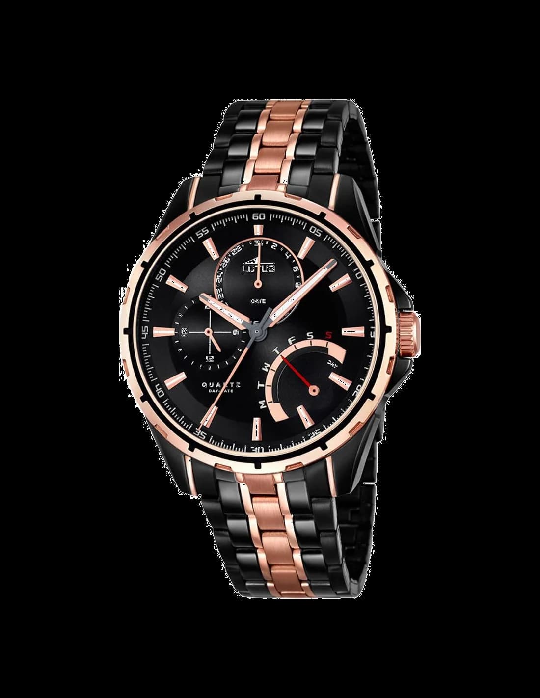 Montre Lotus Smart Casual 18207/1 Bicolore Noir/Or