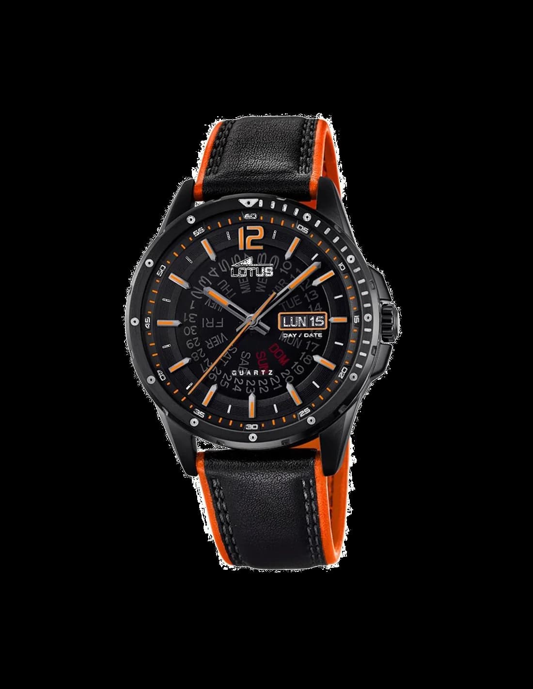 Montre Homme Lotus Smart Casual L18525/1 avec Bracelet en Cuir et Cadran Soleillé