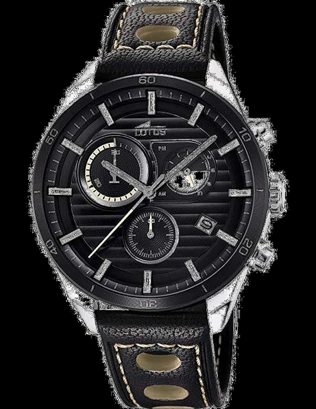Montre Lotus L18531/1 Chronographe en Acier Inoxydable