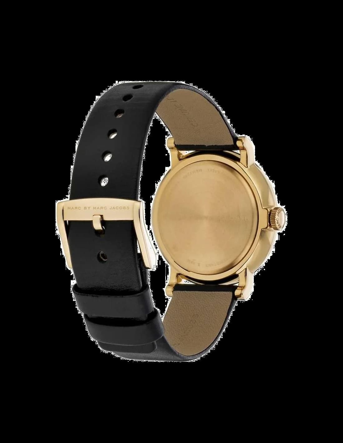 Montre Femme Marc by Marc Jacobs Baker MBM1269 Bracelet et cadran noir vue 2