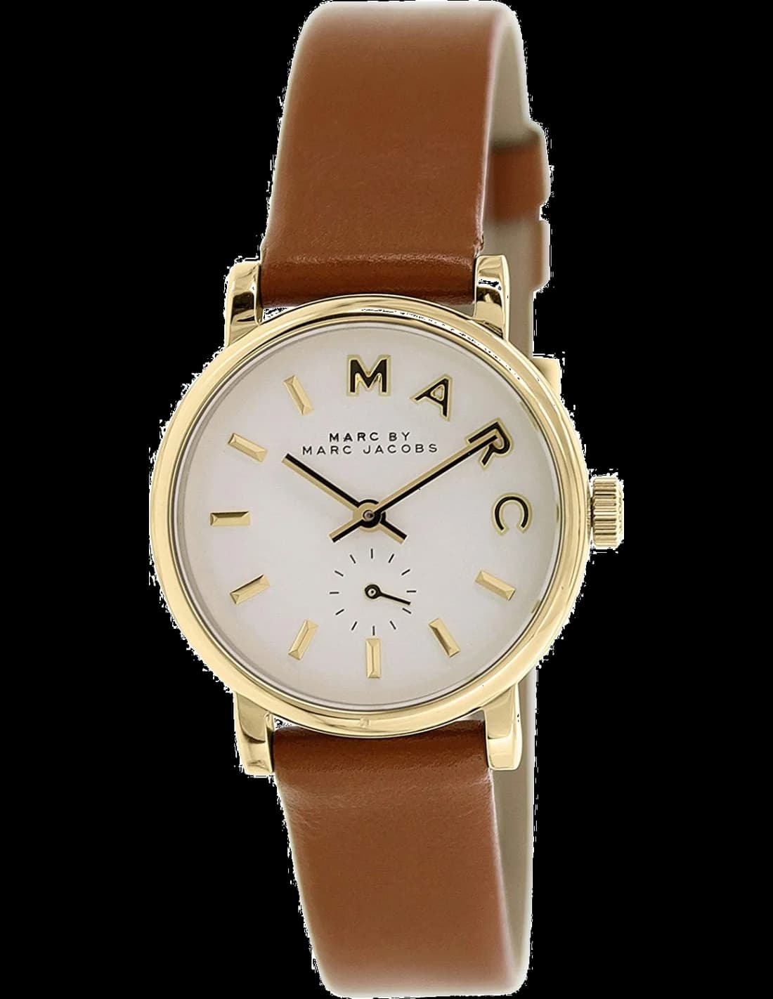 Montre Marc Jacobs MBM1317 avec Bracelet en Cuir Marron