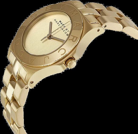 Montre Marc Jacobs MBM3126 en Acier Inoxydable Doré Or Jaune vue 3