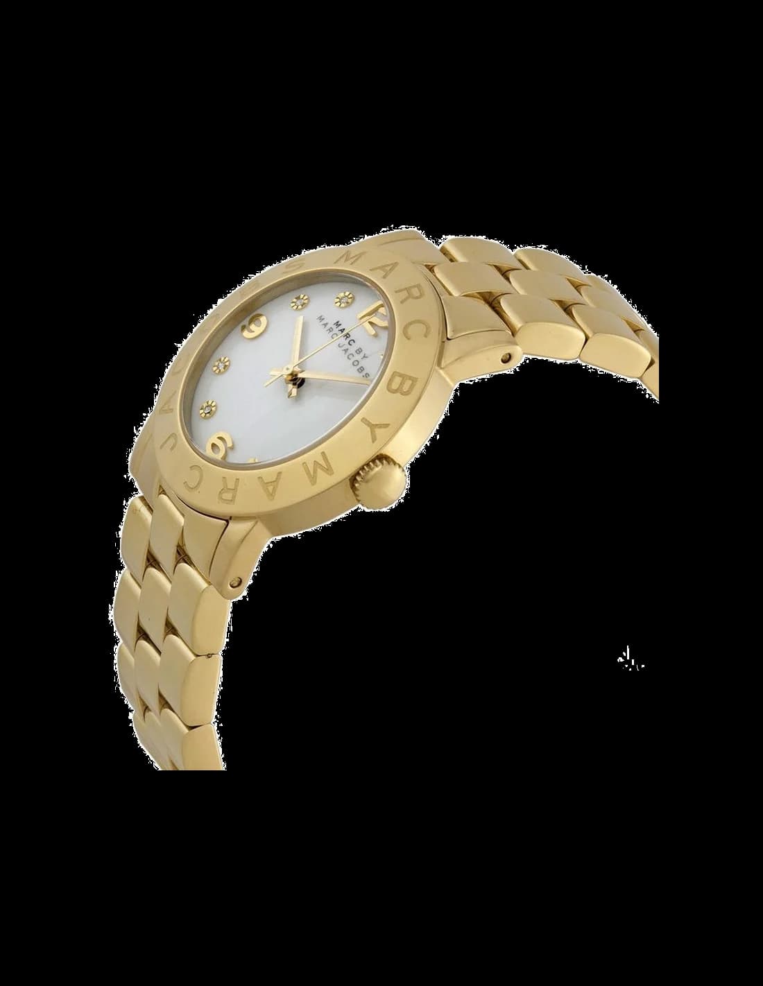 Montre Marc Jacobs MBM3226 à très petit cadran et index brillants vue 3