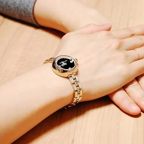 Montre Marc Jacobs MJ3459 Courtney en Acier Doré Jaune vue 4