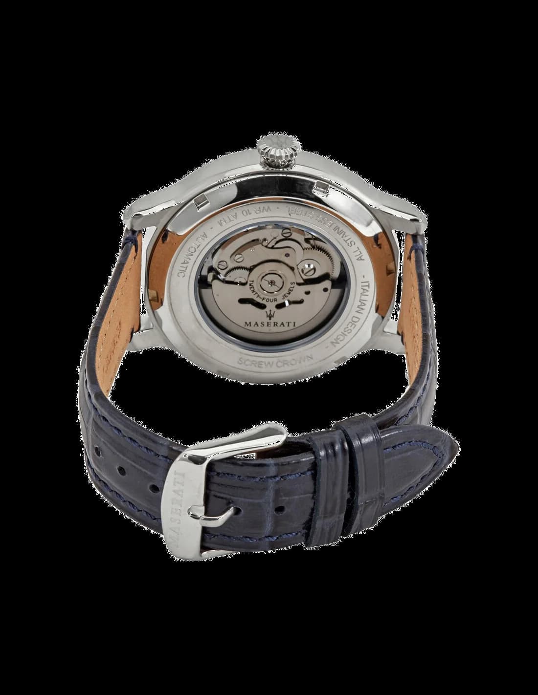 Montre automatique Maserati Epoca R8821118002 Cadran squelette apparent vue 3