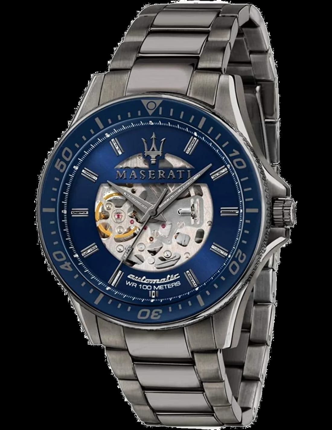 Montre Homme Maserati Sfida R8823140001 Automatique cadran squelette