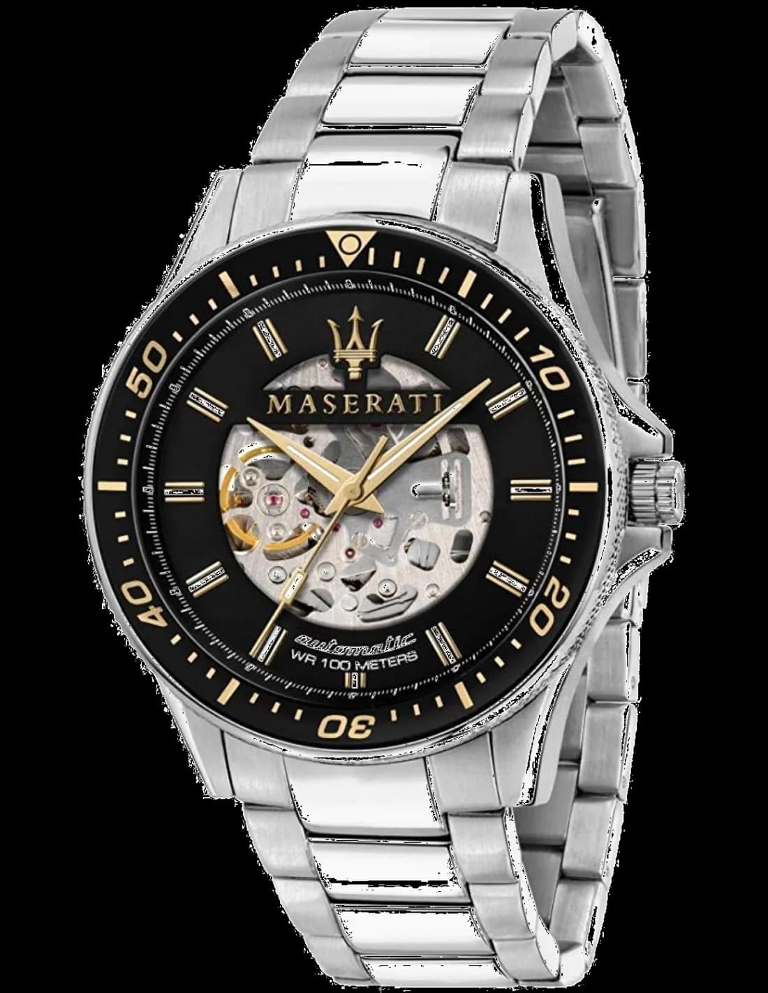 Montre Homme Maserati Sfida R8823140002 Squelette automatique