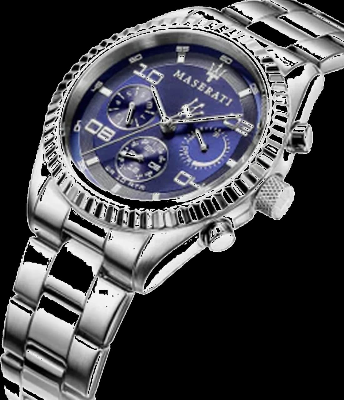 Montre Maserati R8853100011 Competizione en Acier avec Cadran Bleu vue 2