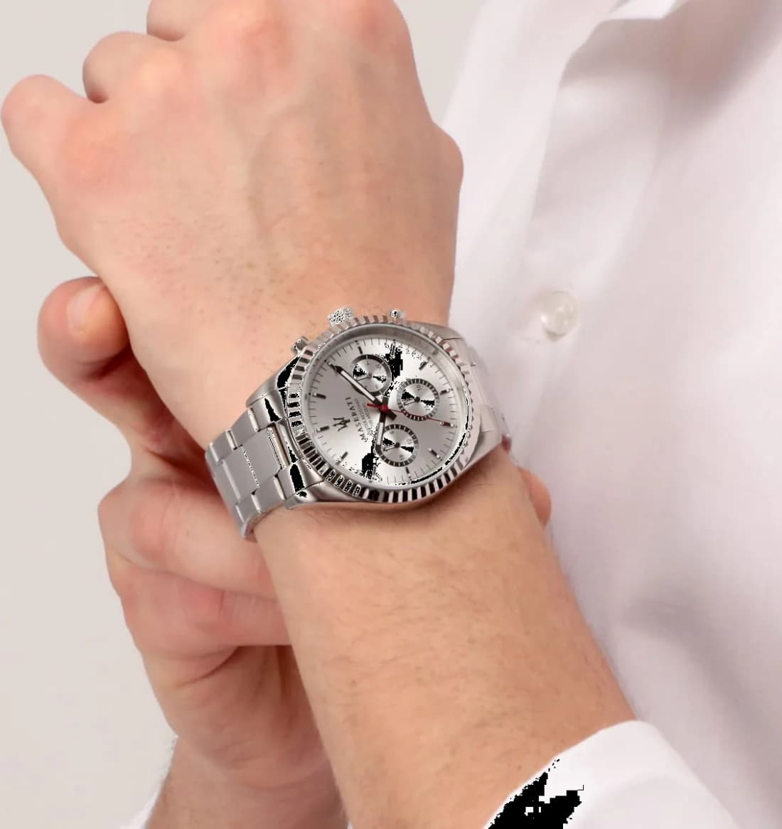 Montre Homme Maserati Competizione R8853100018 en acier inoxydable vue 3