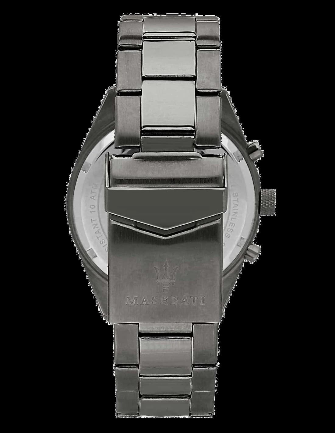 Montre Homme Maserati Competizione R8853100019 en acier gris cadran bleu vue 3