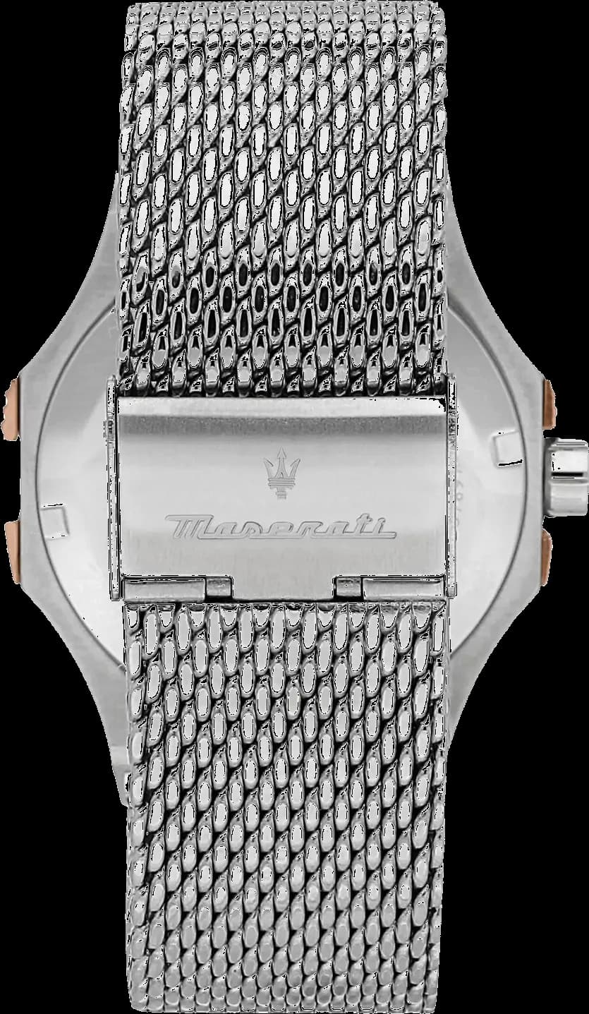 Montre Maserati R8853108007 en Acier Gris et Maille Milanaise vue 3