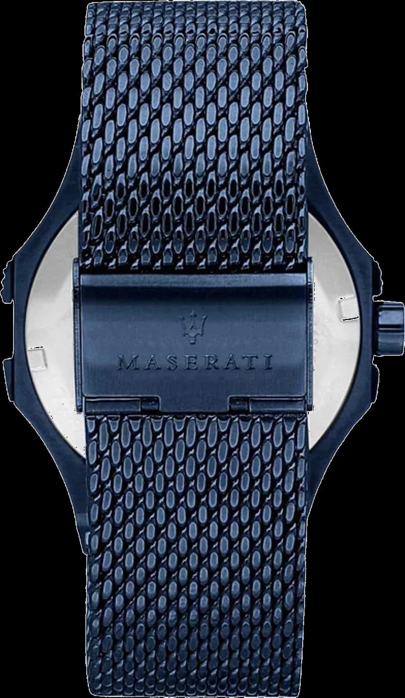 Montre Maserati R8853108008 Quartz en Acier Bleu 42 mm vue 3