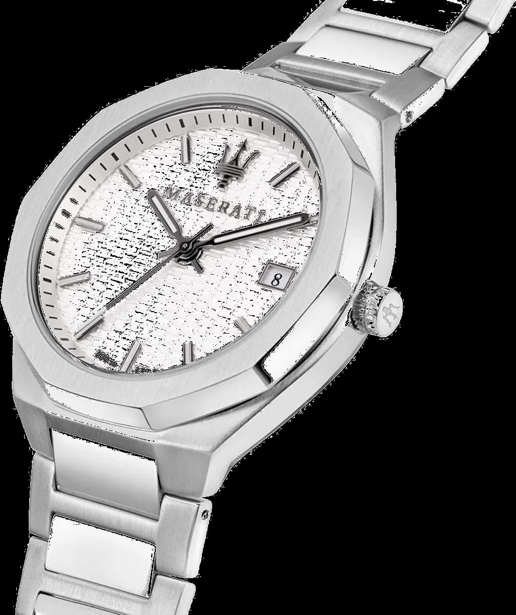 Montre Homme Maserati Stile R8853142005 ronde en acier inoxydable vue 2