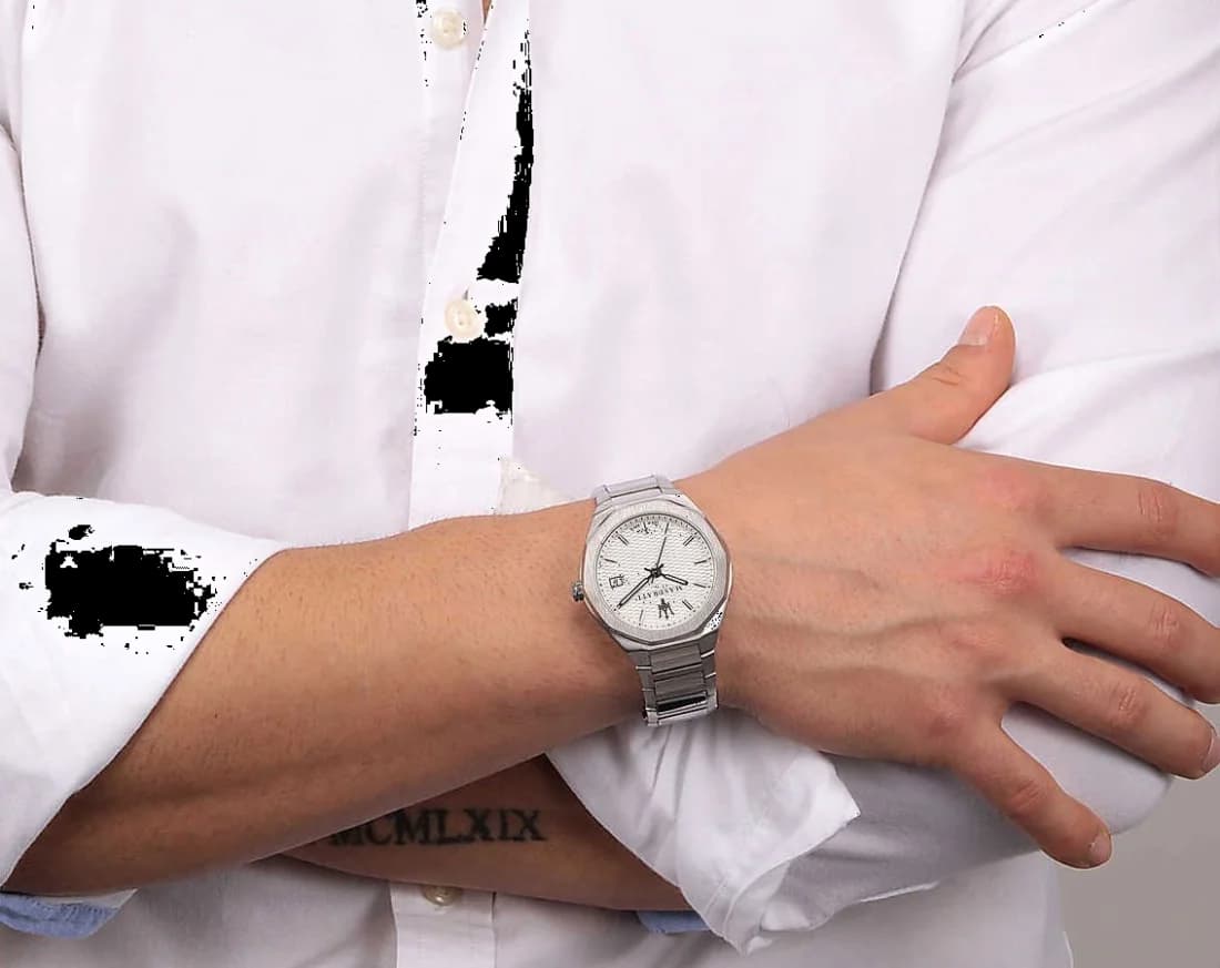 Montre Homme Maserati Stile R8853142005 ronde en acier inoxydable vue 5