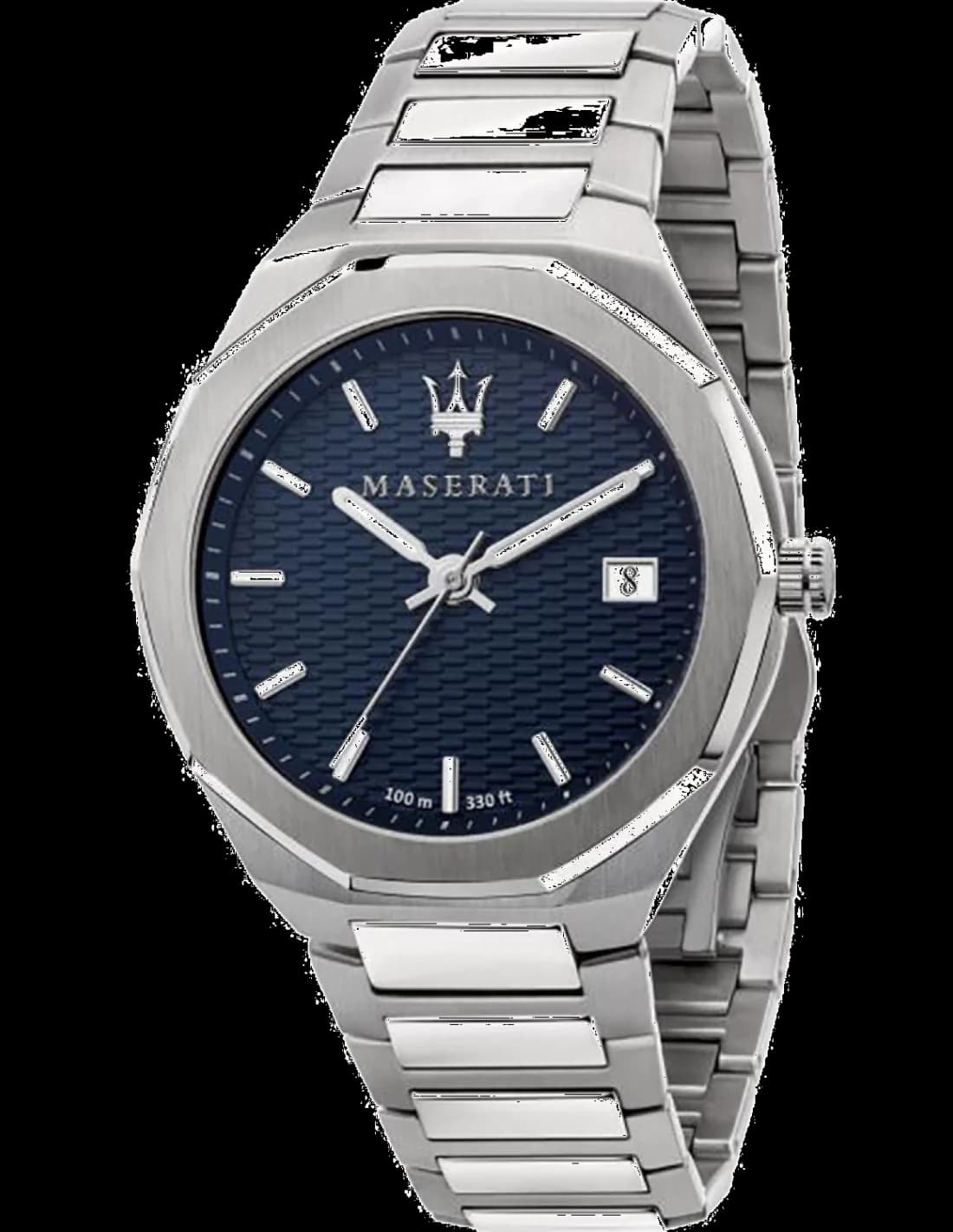 Montre Homme Maserati Stile R8853142006 cadran octogonal bleu