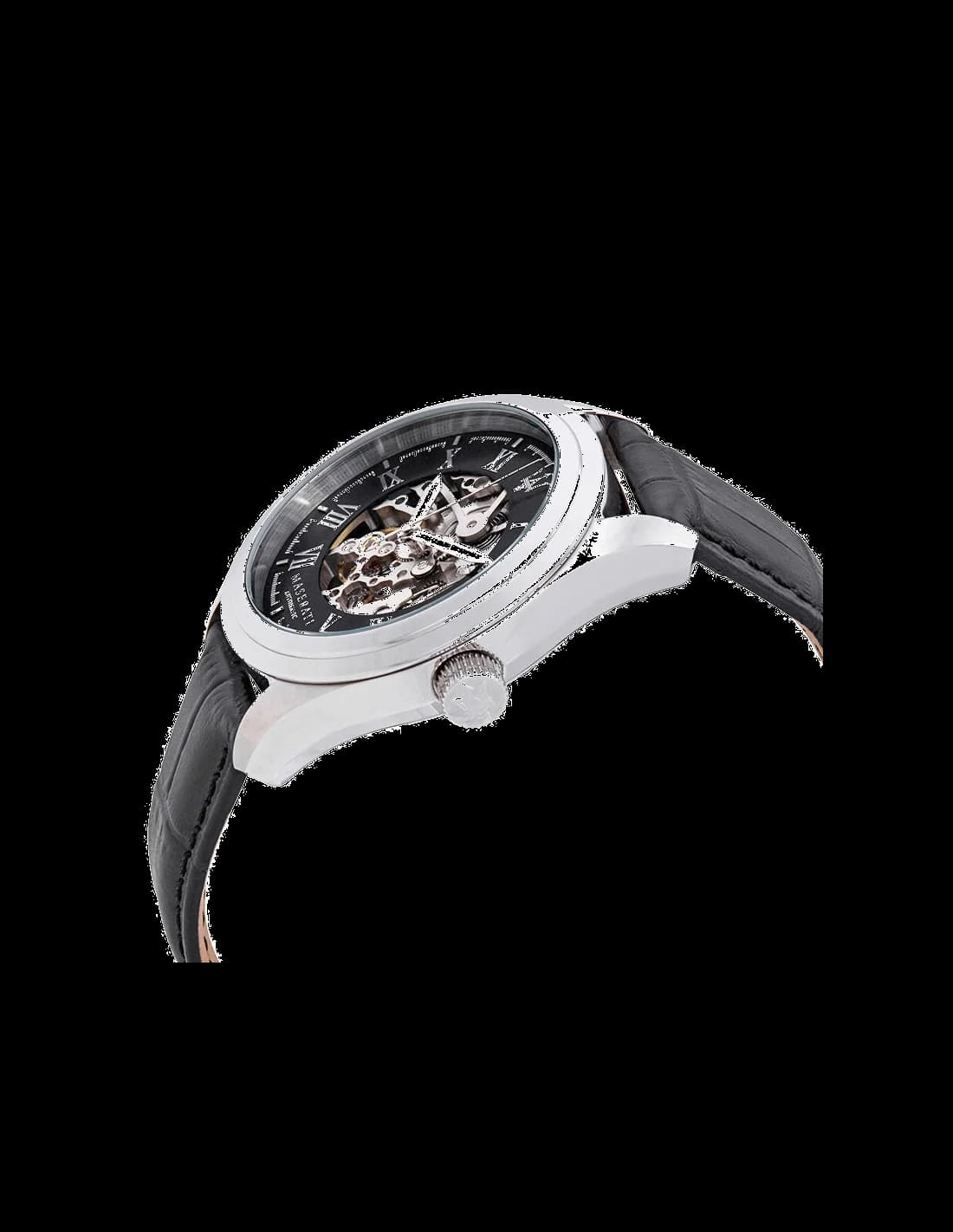Montre Homme Maserati Traguardo R8871612001 Mouvement squelette automatique vue 2