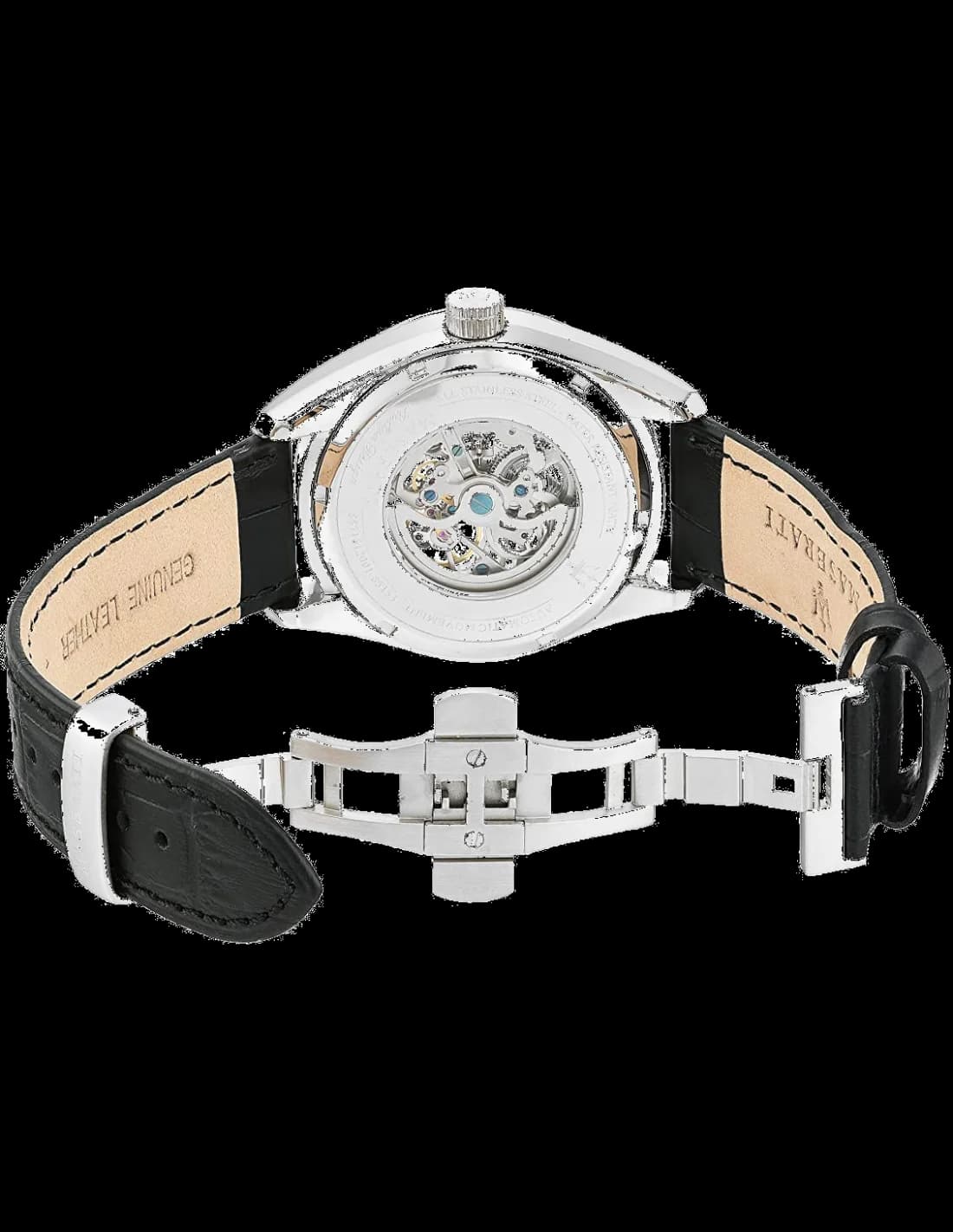 Montre Homme Maserati Traguardo R8871612001 Mouvement squelette automatique vue 3