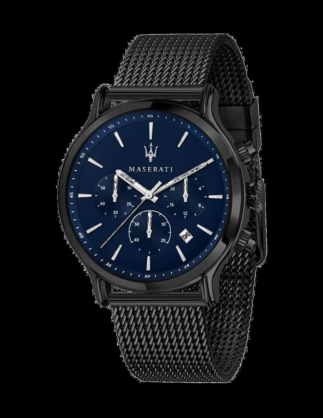 Montre Homme Maserati Epoca R8873618008 bracelet maille milanaise