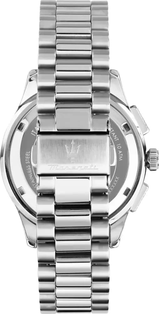 Montre Maserati R8873624004 en Acier Argenté avec Cadran Bleu Soleillé vue 4