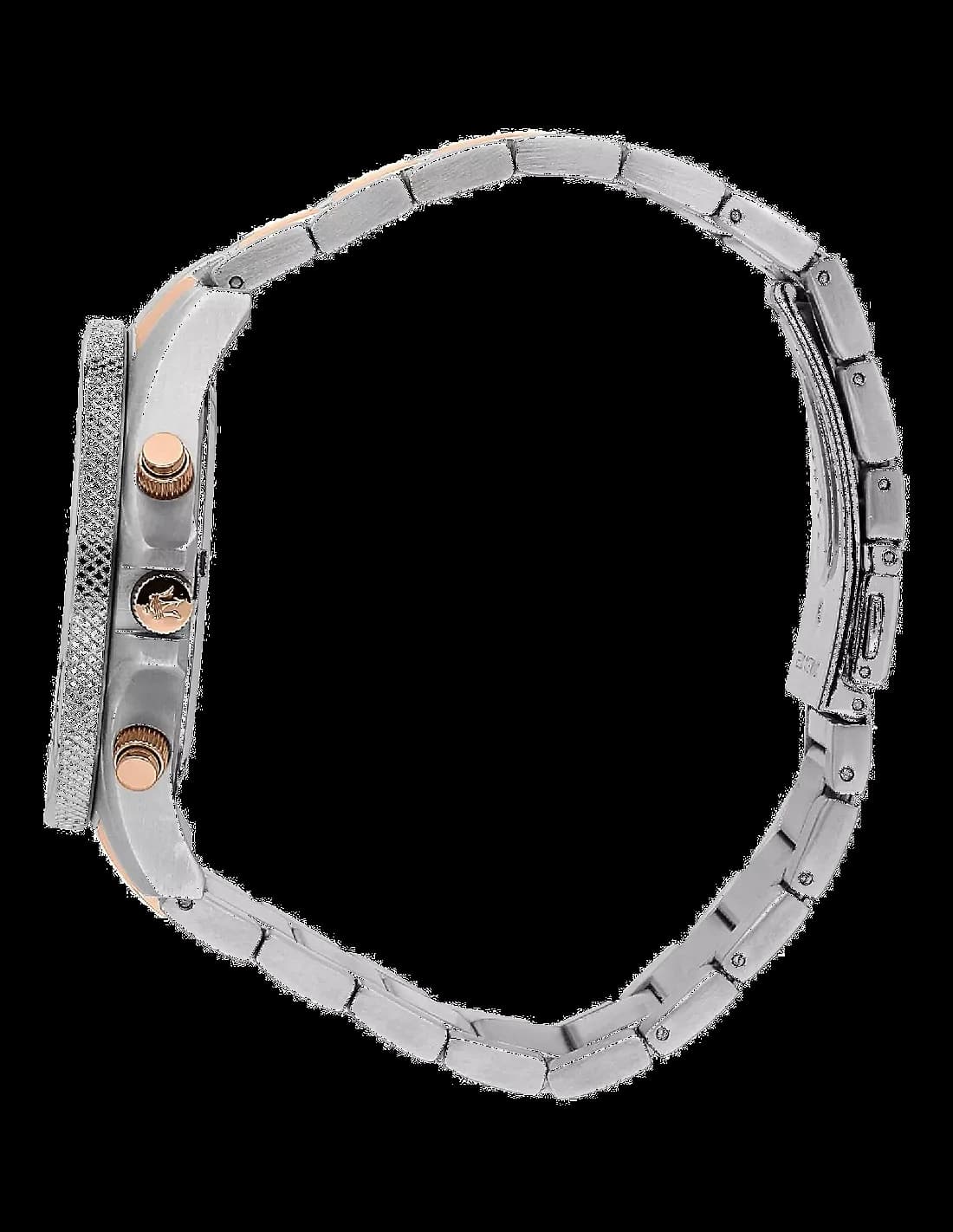 Montre Homme Maserati Sfida R8873640009 en acier bicolore vue 3