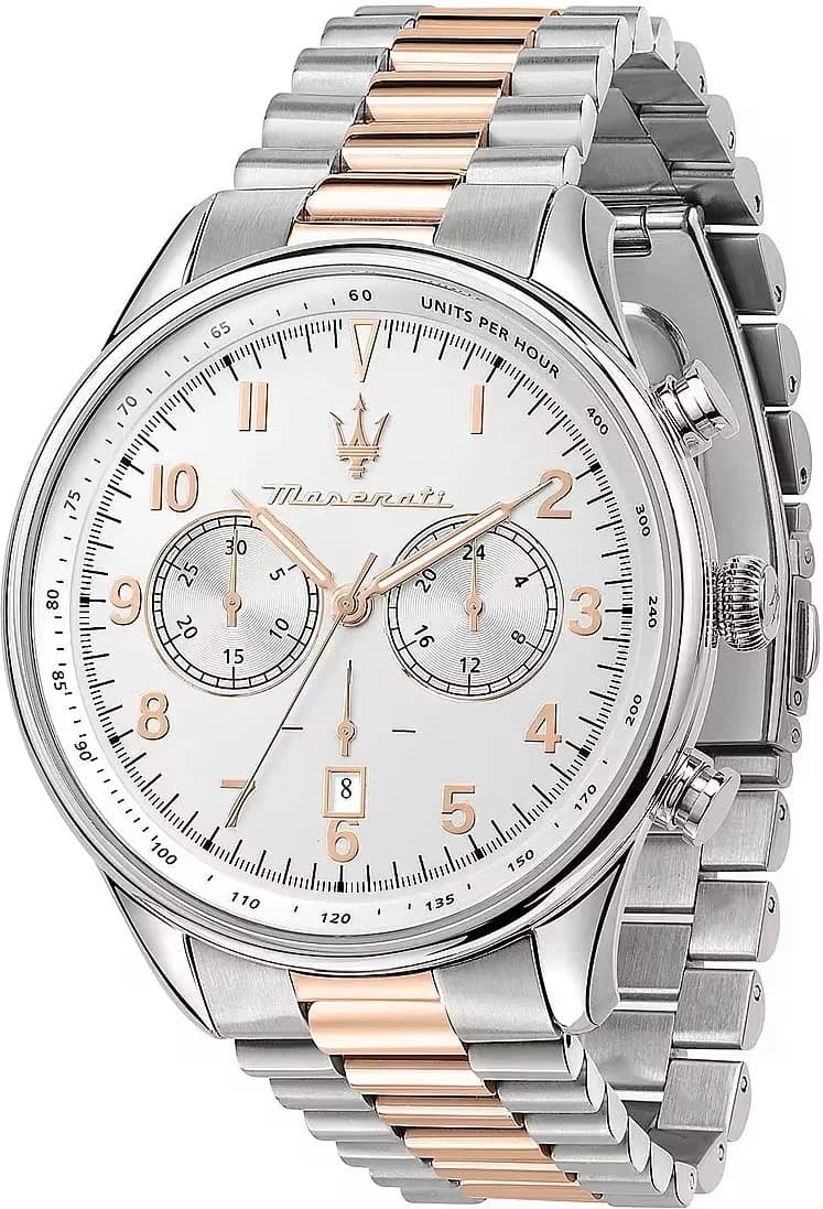 Montre Homme Maserati Tradizione R887364002 Chronographe Bracelet acier