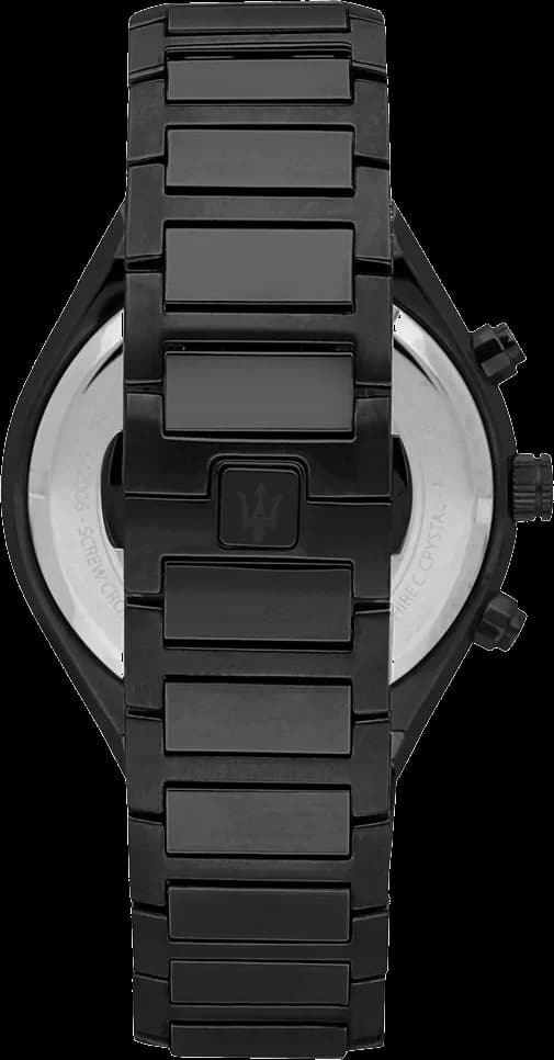 Montre Maserati R8873642005 Chronographe en Acier Noir 45 mm vue 3