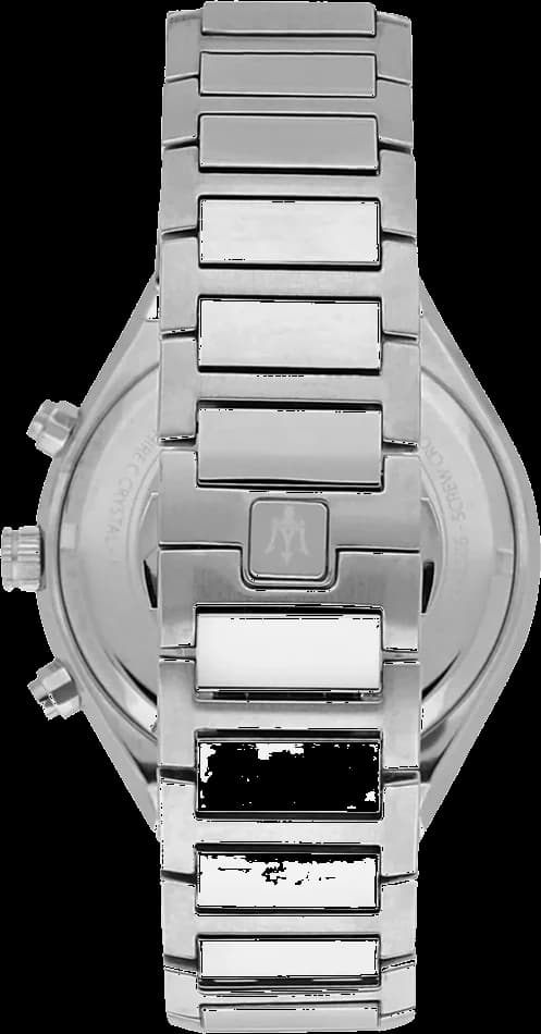 Montre Maserati R8873642006 Chronographe en Acier Inoxydable et Cadran Bleu vue 3