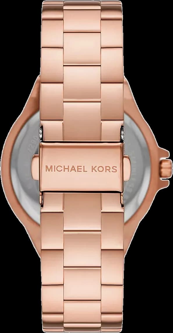 Montre Michael Kors Lennox MK1063 bracelet couleur or rose vue 2