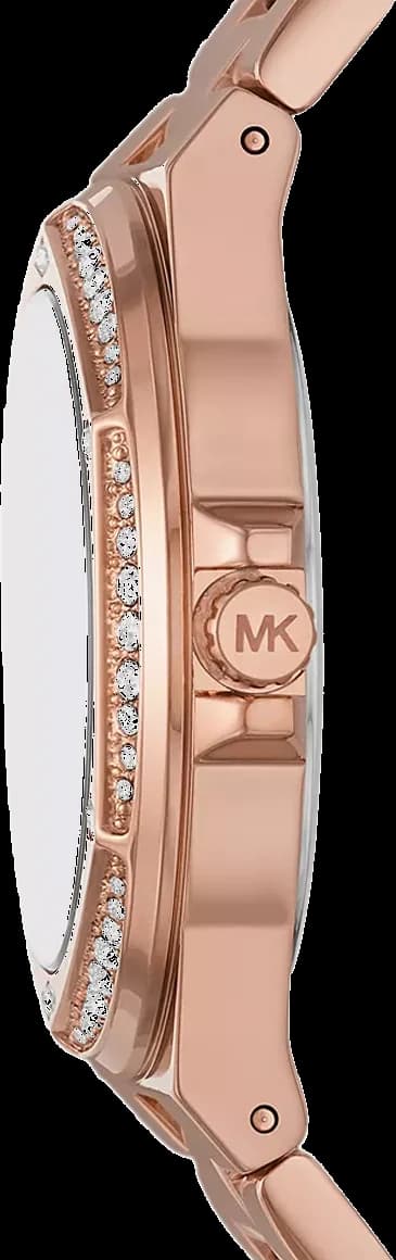 Montre Michael Kors Lennox MK1063 bracelet couleur or rose vue 3
