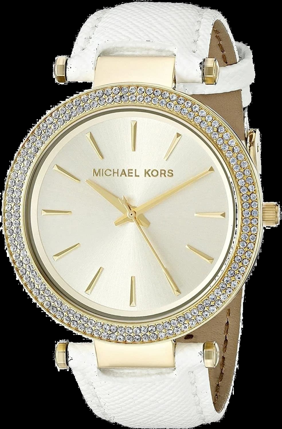 Montre Femme Michael Kors MK2391 Bracelet Cuir Blanc