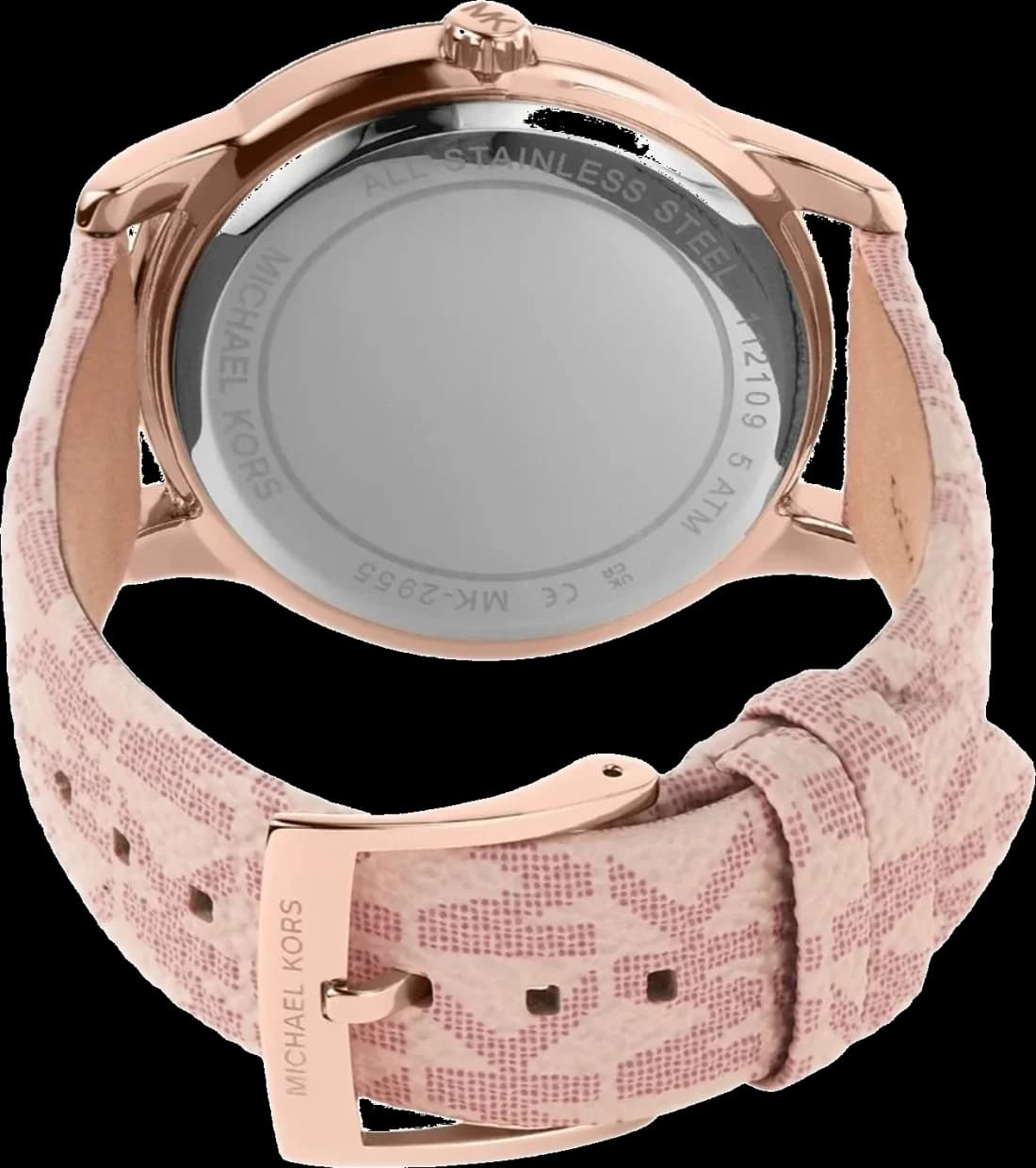 Montre Michael Kors MK2955 cadran multifonction rose bracelet rose vue 2
