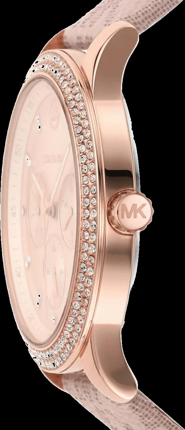 Montre Michael Kors MK2955 cadran multifonction rose bracelet rose vue 3