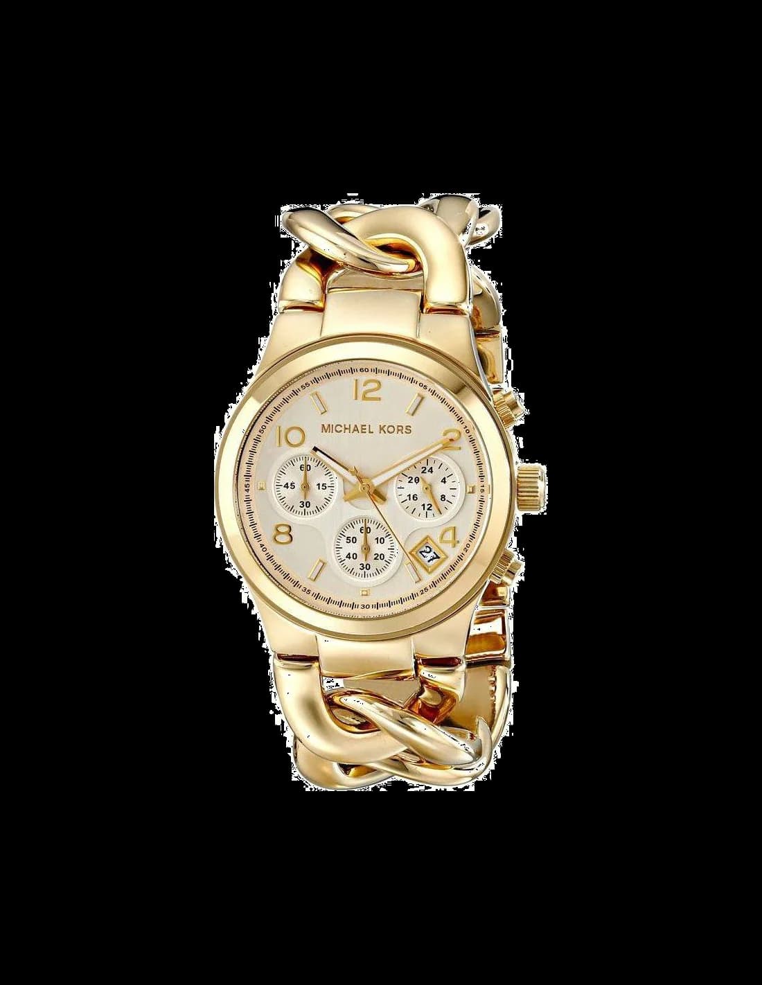 Montre Michael Kors MK3131 Bracelet Chaîne Doré Jaune