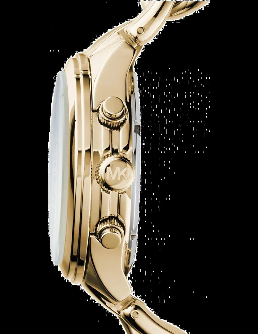 Montre Michael Kors MK3131 Bracelet Chaîne Doré Jaune vue 2