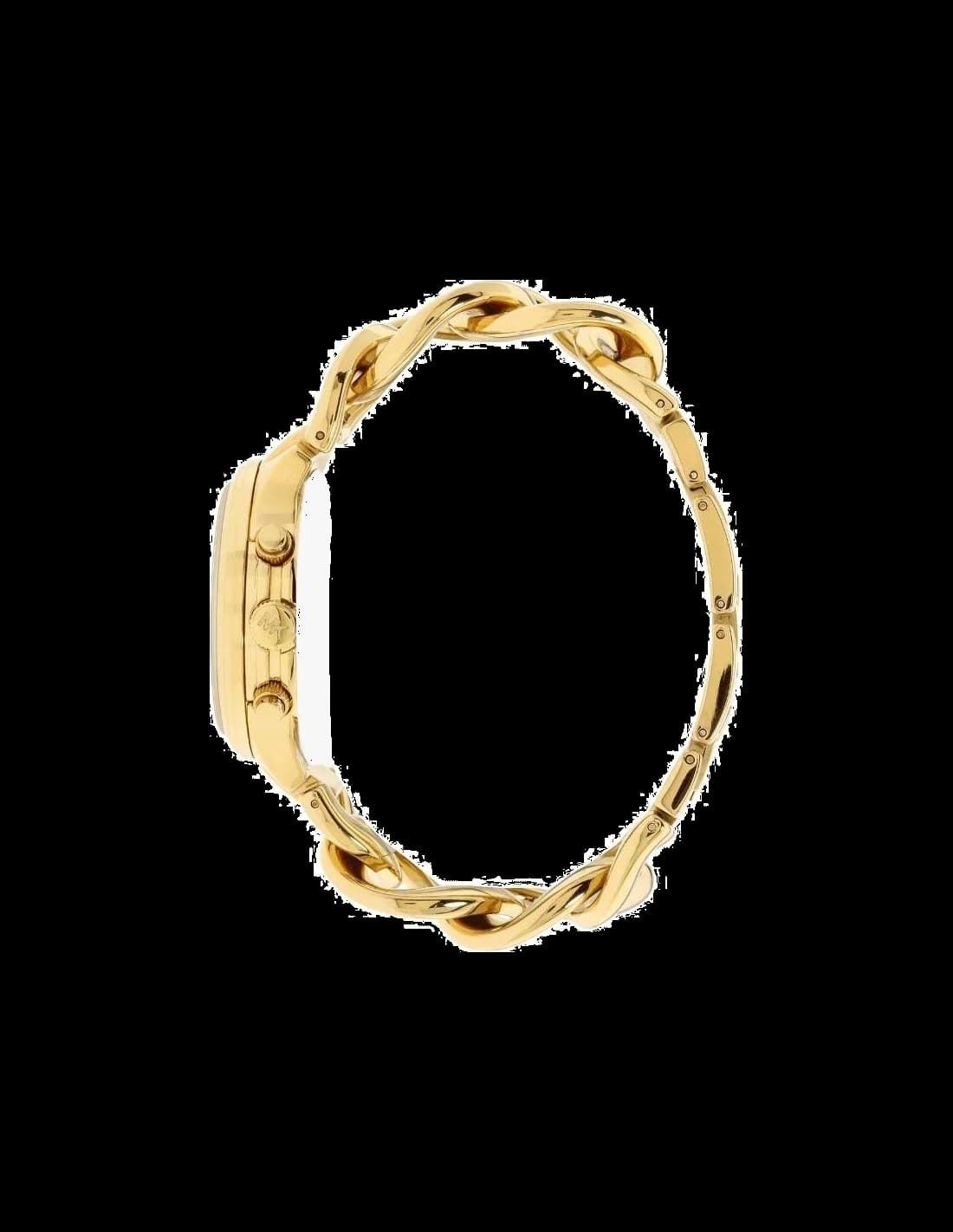 Montre Michael Kors MK3131 Bracelet Chaîne Doré Jaune vue 3