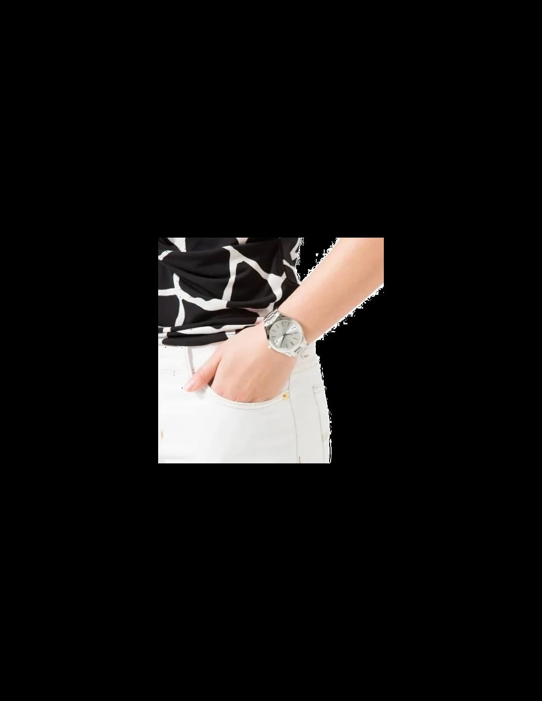 Montre Michael Kors MK3178 en Acier Argenté 42 mm vue 5