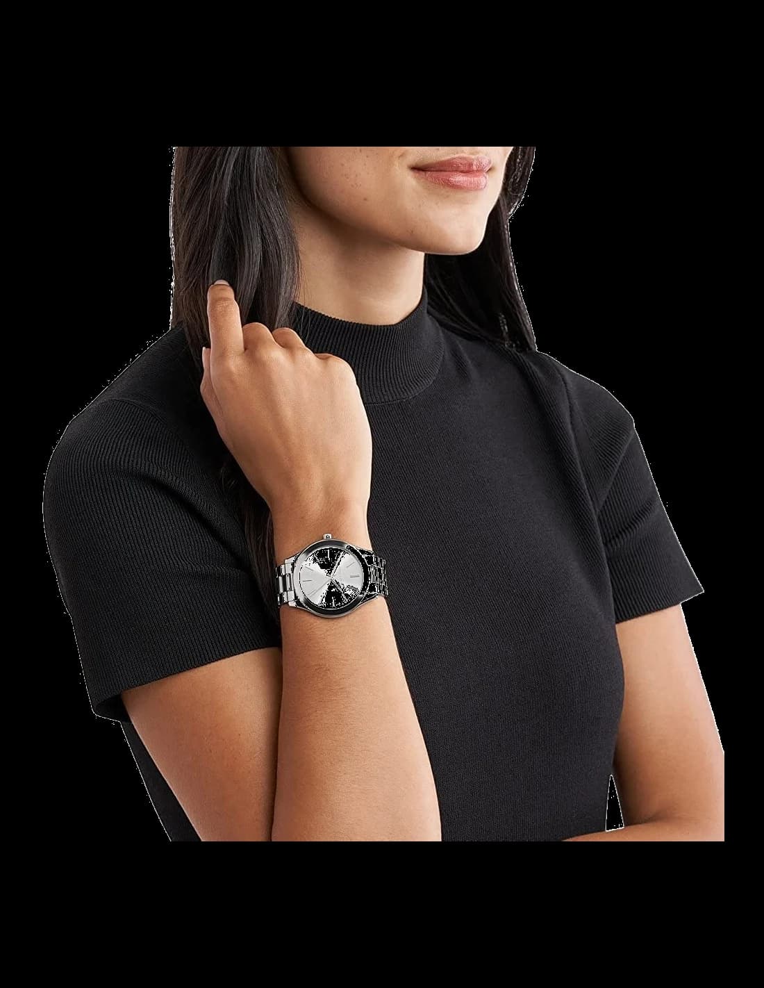 Montre Michael Kors MK3178 en Acier Argenté 42 mm vue 6