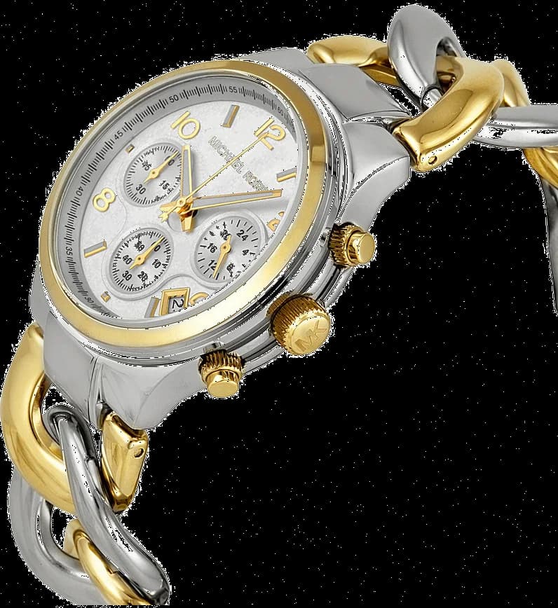 Montre Michael Kors MK3199 en acier inoxydable argenté Runway vue 2