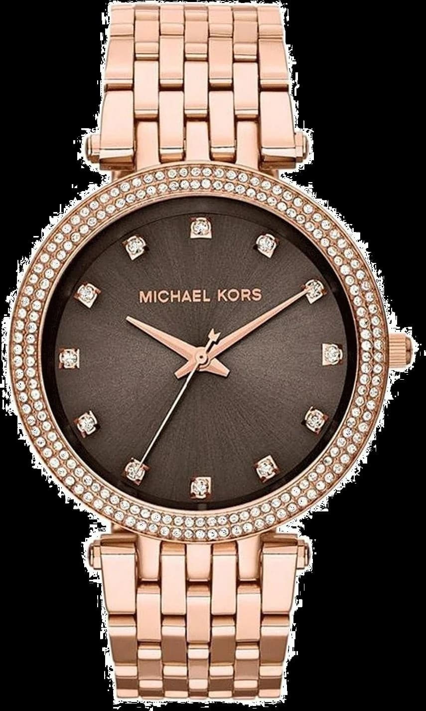 Montre Michael Kors MK3217 Bracelet Acier Rose Gold et Cristaux