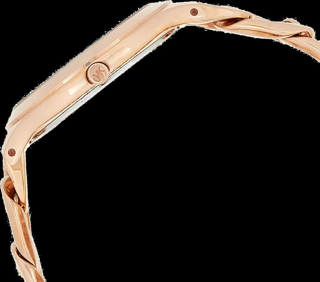 Montre Michael Kors MK3223 en Acier Or Rose à Index Bâtons vue 2