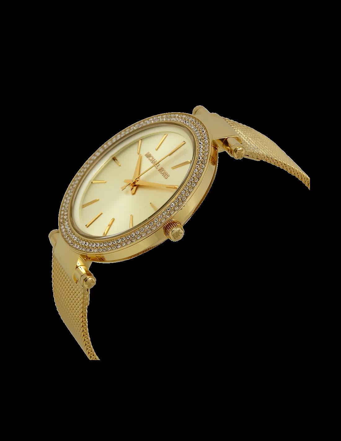 Montre Michael Kors MK3368 Darci en acier doré et maille milanaise vue 2