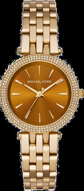 Montre Michael Kors MK3408 en Acier Doré avec Cadran Bronze