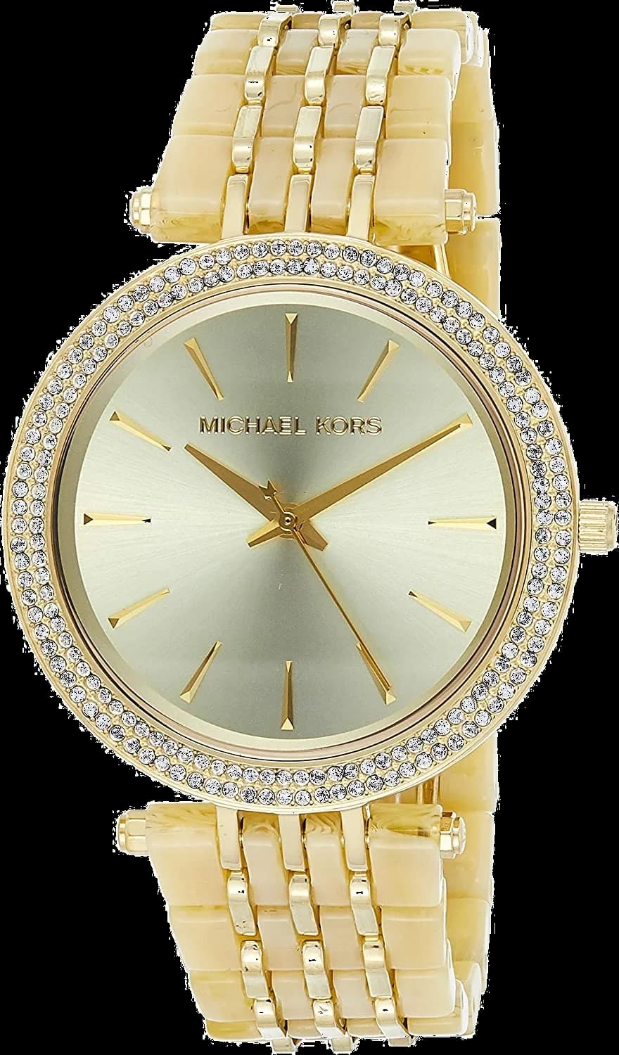 Montre Michael Kors MK4325 Bracelet Bi-matière Acétate et Acier Doré