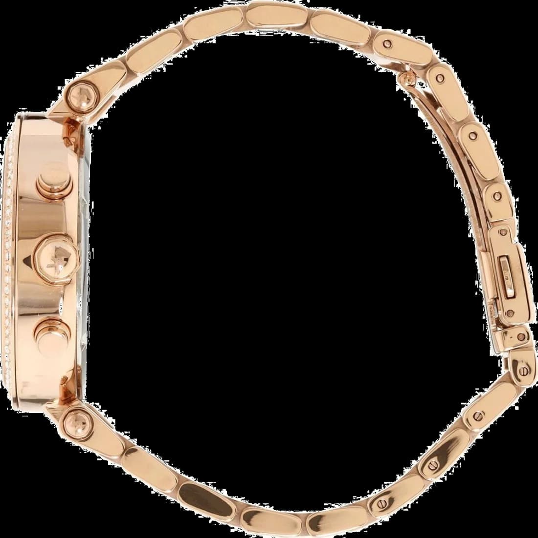 Montre Femme Michael Kors MK5491 Parker Or Rose et Cristaux vue 3