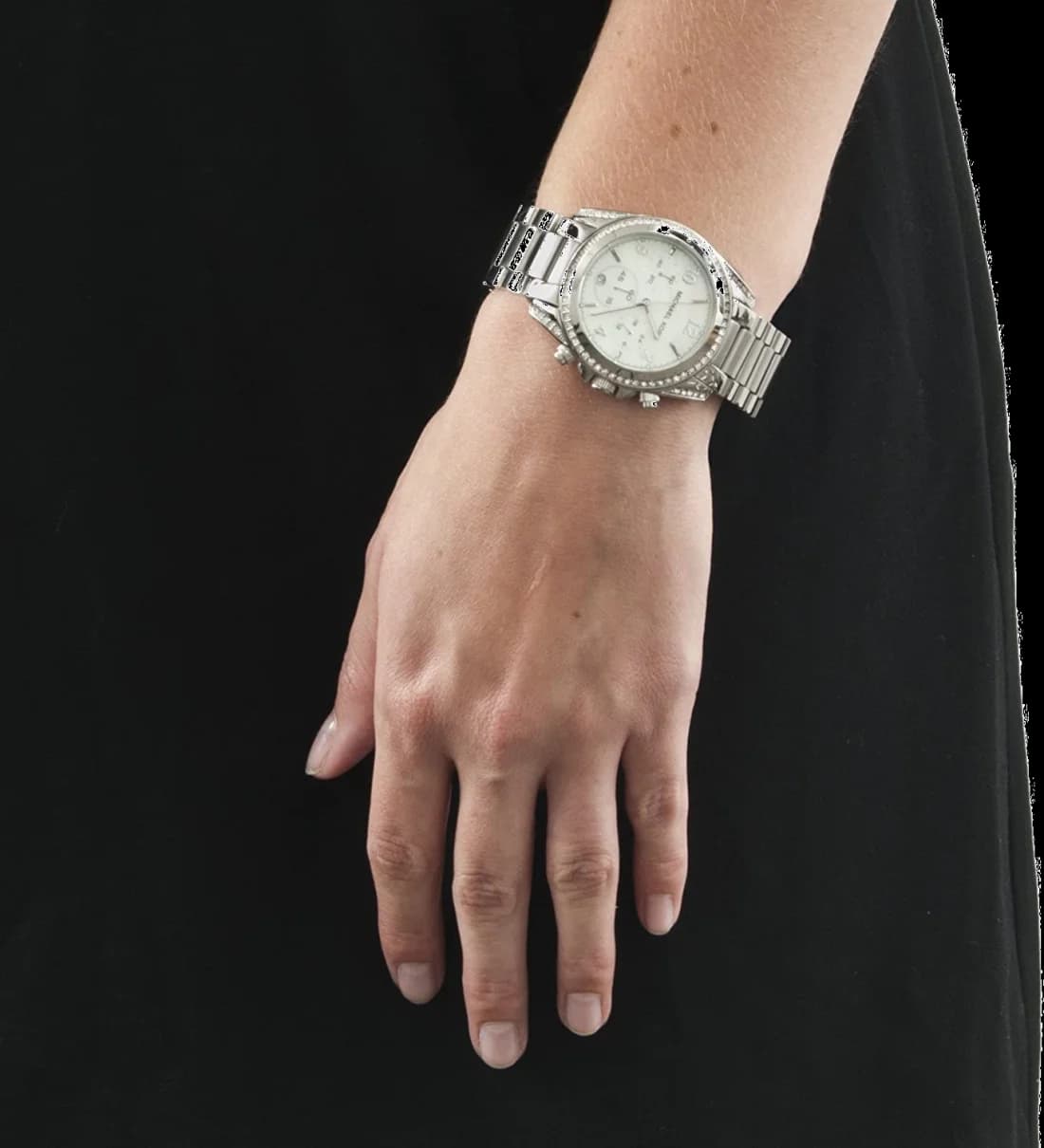 Montre Femme Michael Kors Blair MK5520 Chronomètre sport en acier vue 3