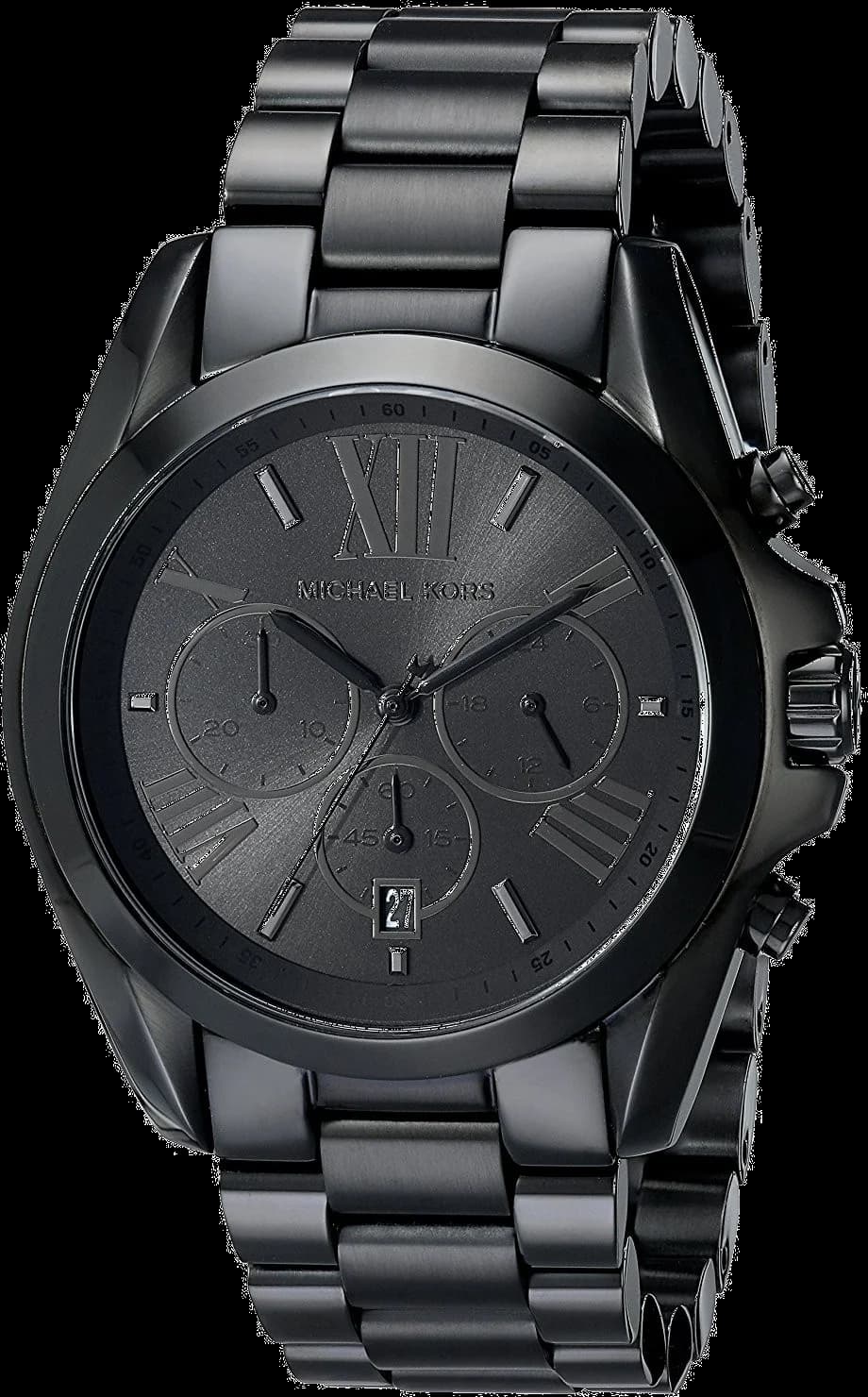 Montre Michael Kors MK5550 Chronographe en Acier Inoxydable Noir 45 mm