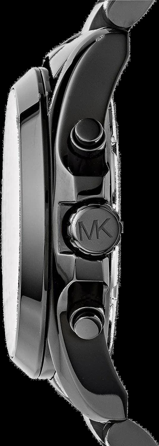 Montre Michael Kors MK5550 Chronographe en Acier Inoxydable Noir 45 mm vue 2