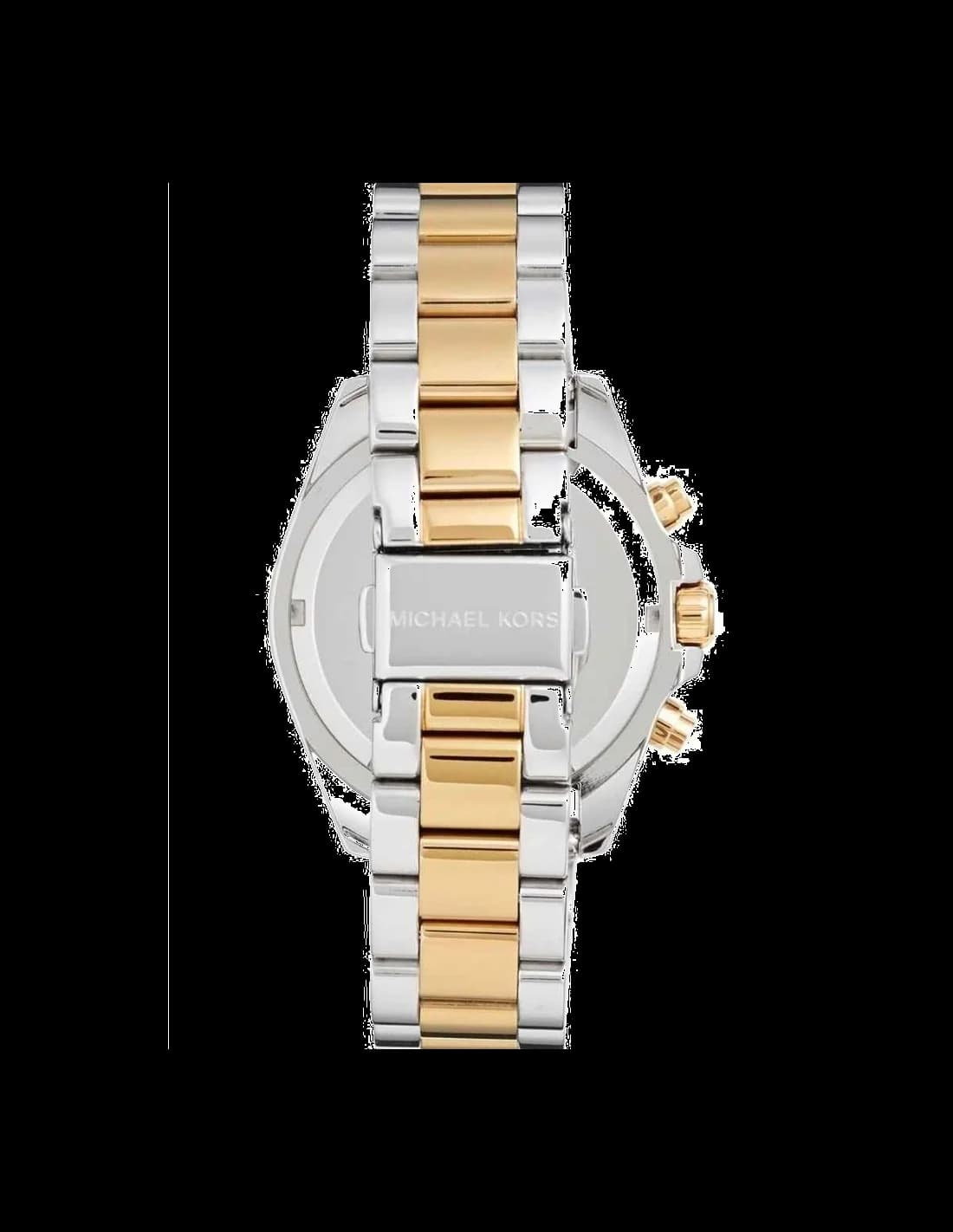 Montre Michael Kors MK5627 Bradshaw Bicolore Argent et Or vue 3