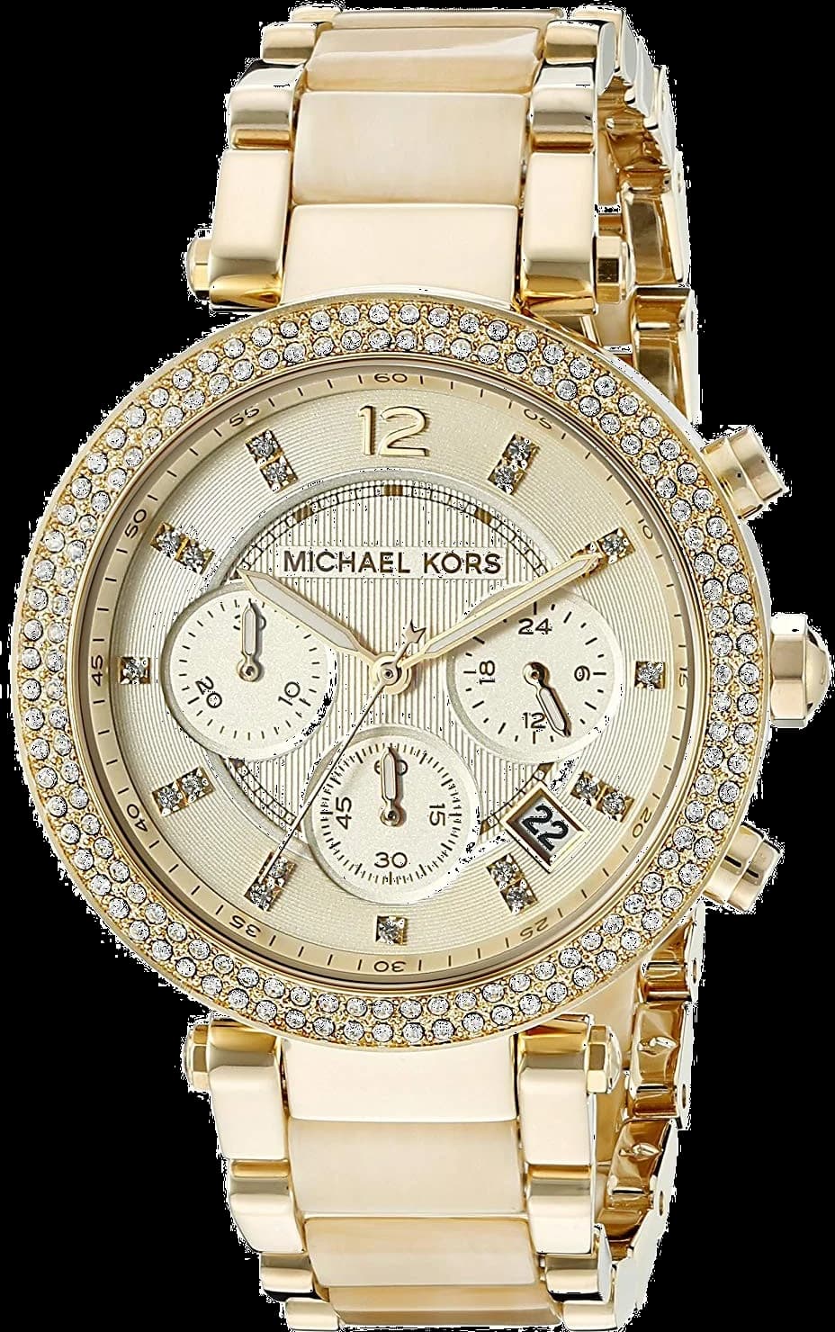 Montre Michael Kors MK5632 Bracelet Acétate et Acier Doré