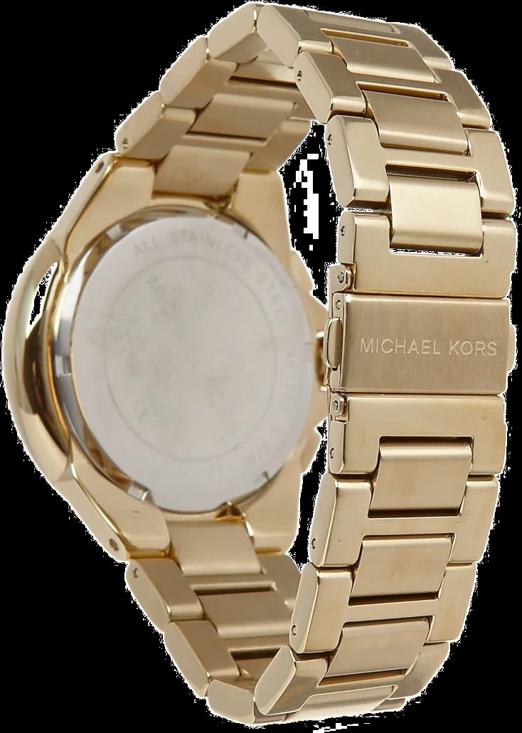 Montre Michael Kors MK5635 en acier inoxydable doré vue 2